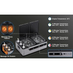 Hot Stone Heater & Massage Oil Heater Θερμαντήρας για ηφαιστειακές θεραπευτικές πέτρες Βασάλτη & Θερμαντήρας Ελαίων με Δοχεία